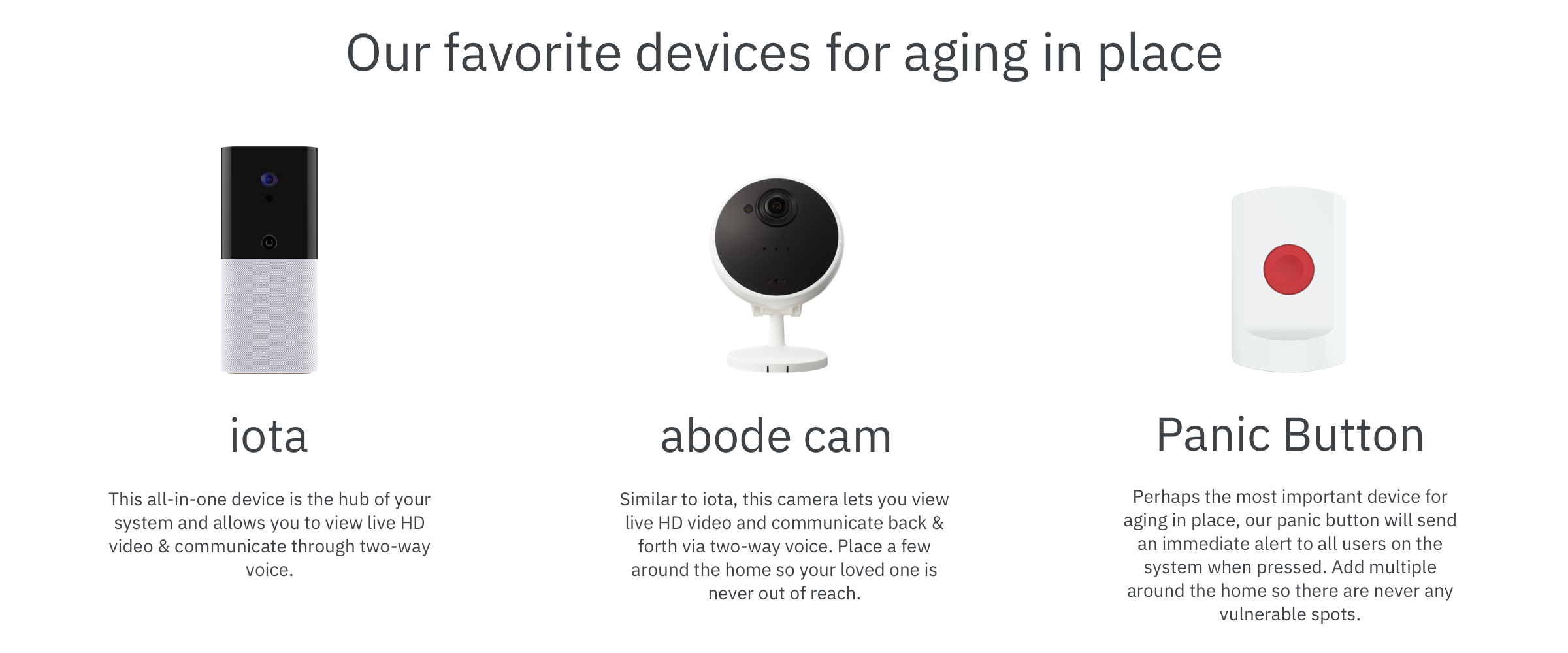 our favorite aging in place devices